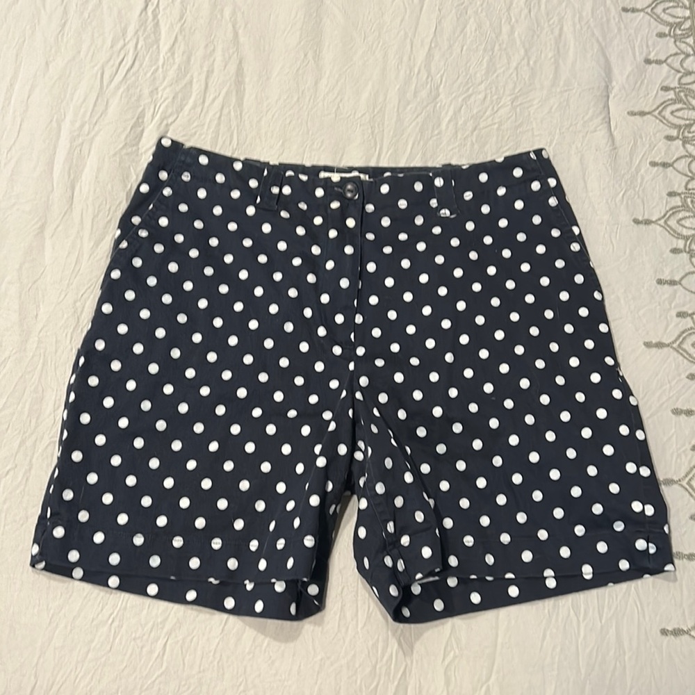 Christopher & Banks Preppy Polkadot Shorts